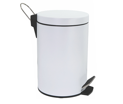 К-635 White Waste bin 5L wassekraft