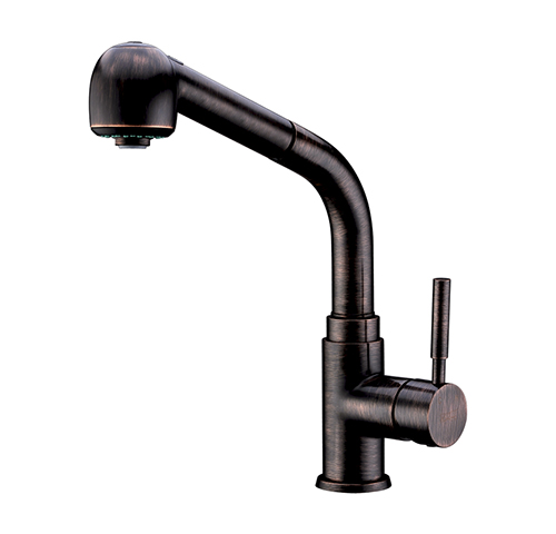 A8247 Single-lever sink mixer with pull out spray wassekraft