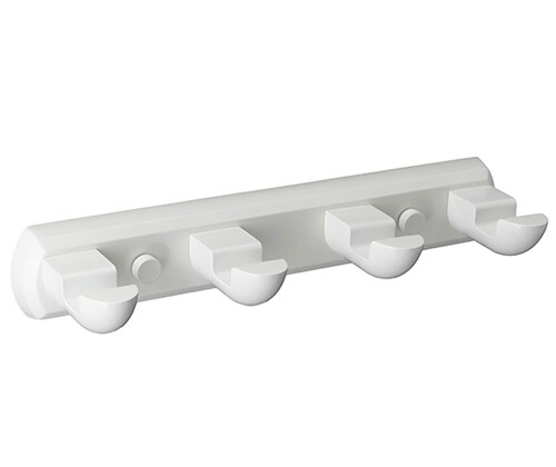 K-8374WHTE, 4-piece robe hook