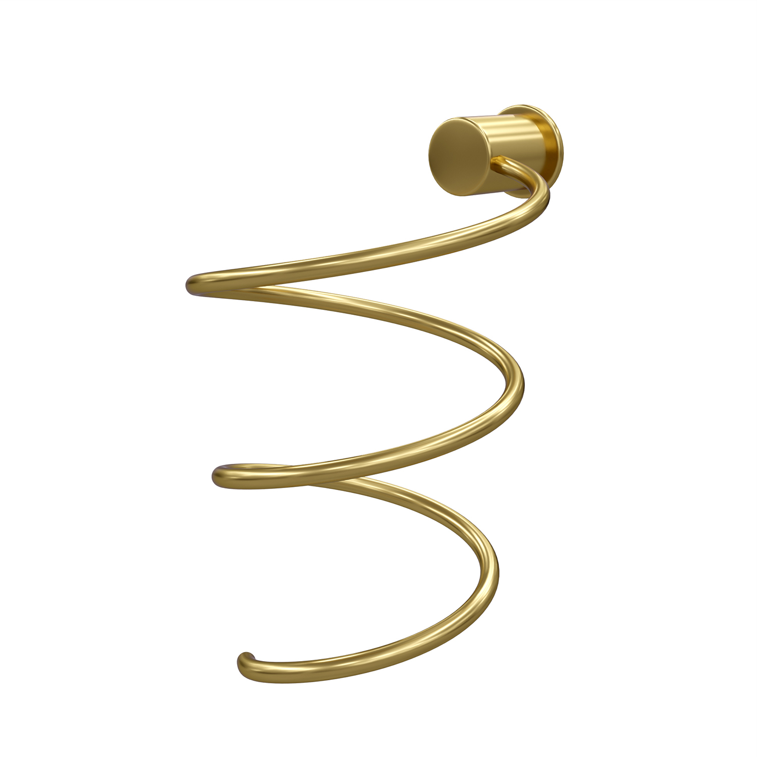 K-1080BRUSHED GOLD Hair dryer holder