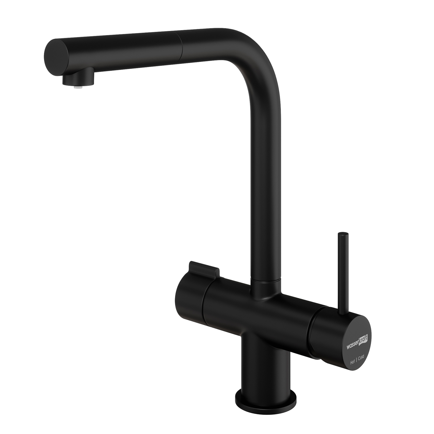 Kitchen faucet with filter and pull-out spray A8967