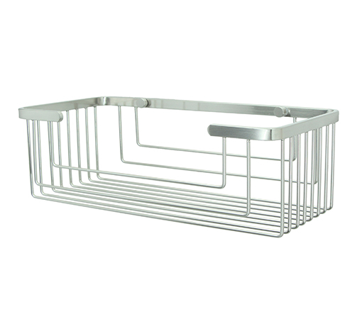 K-711NICKEL Straight metal shelf