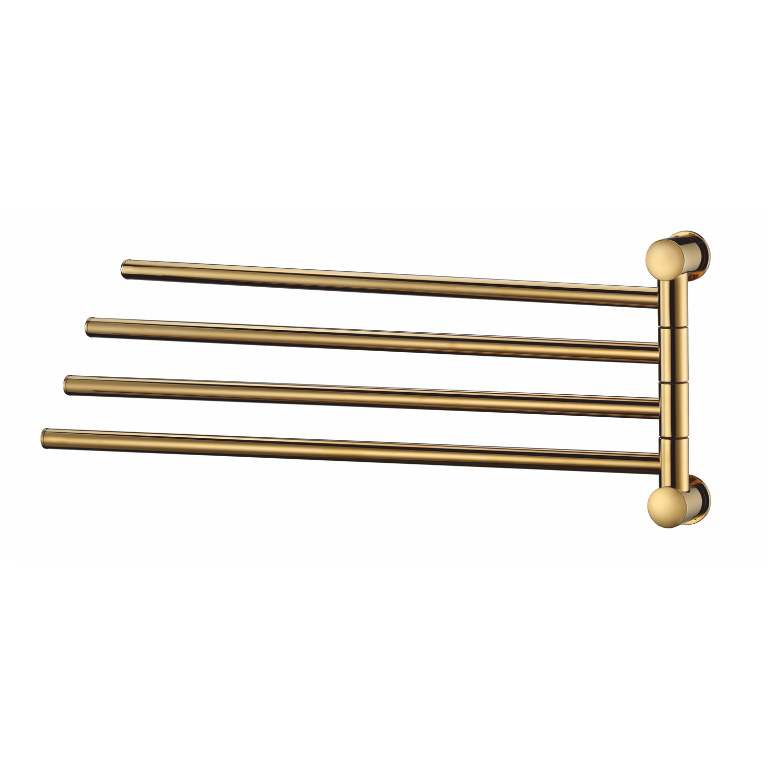 K-1034POLISHED GOLD 4-bar towel rail