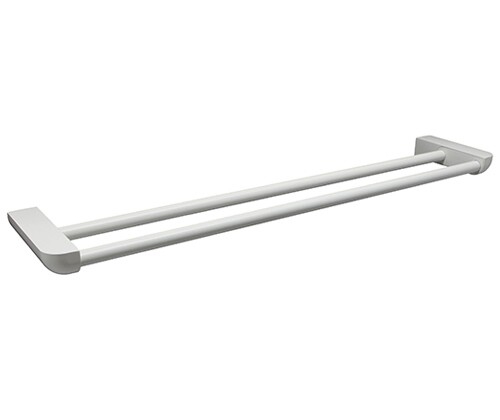 К-8340WHITE Double towel rail