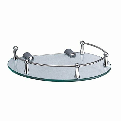 K-566 Glass shelf with rail