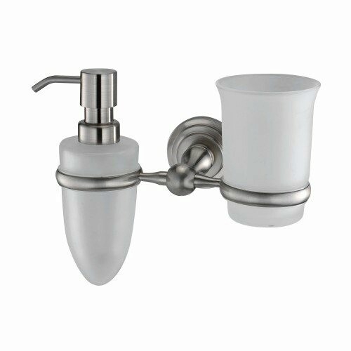 К-7089 Holder with cup and soap dispenser