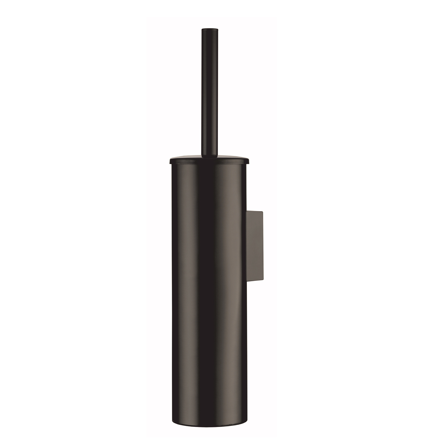 K-1087GUN METAL Hanging toilet brush