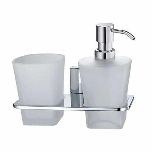 К-5089 Holder with cup and soap dispenser