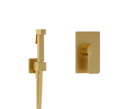 Built-in bidet kit with hose A55094