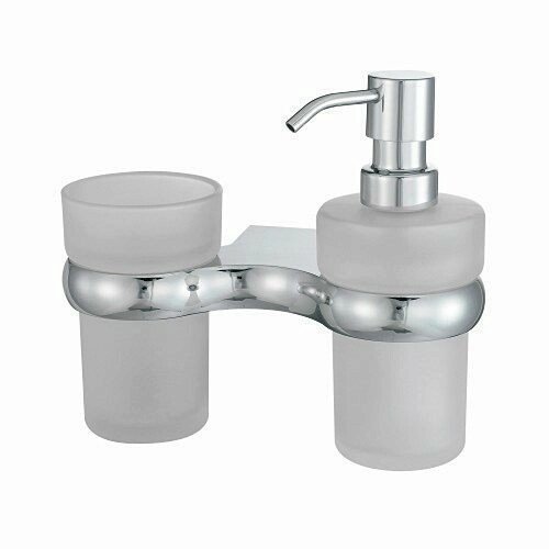К-6889 Holder with cup and soap dispenser