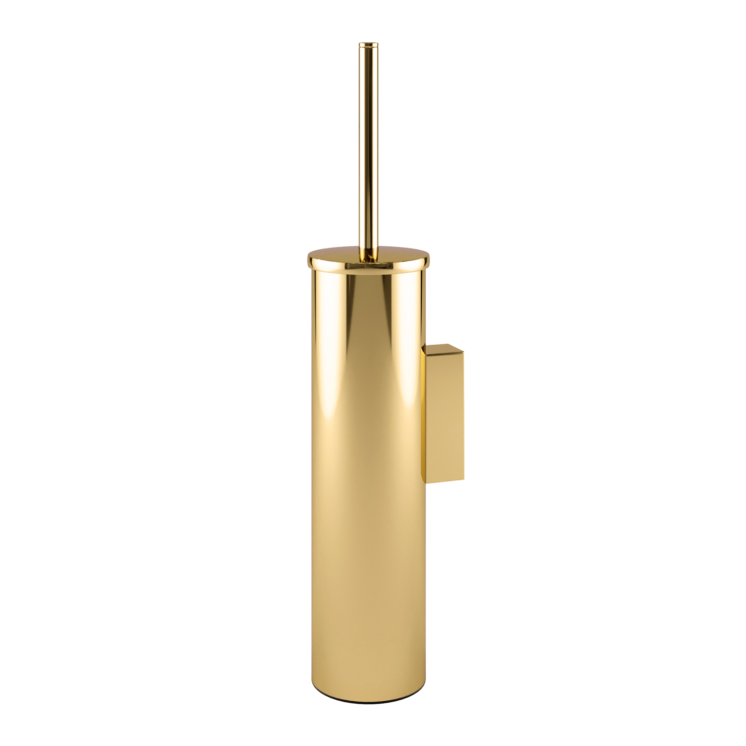 K-1087POLISHED GOLD Hanging toilet brush