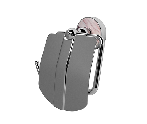 К-8525 Toilet paper holder with lid