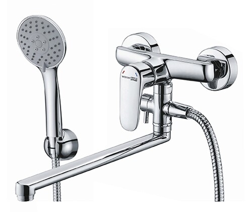 Vils 5602L Single-lever shower mixer with long spout