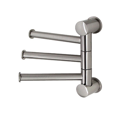 K-1053NICKEL 3-bar towel rail