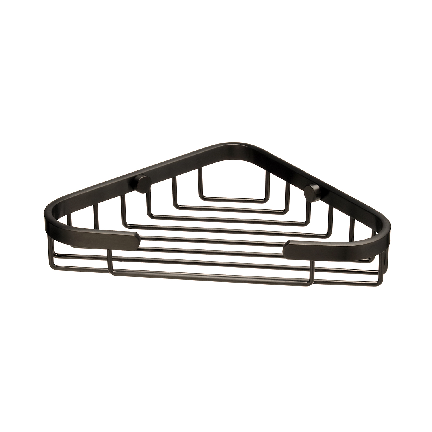 K-733GUN METAL Corner metal shelf