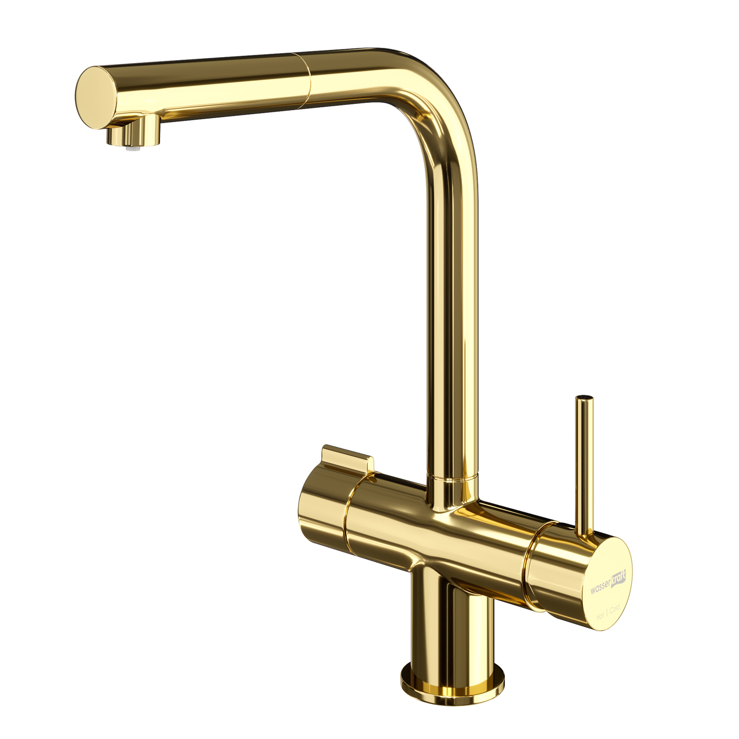 Kitchen faucet with filter and pull-out spray A8977