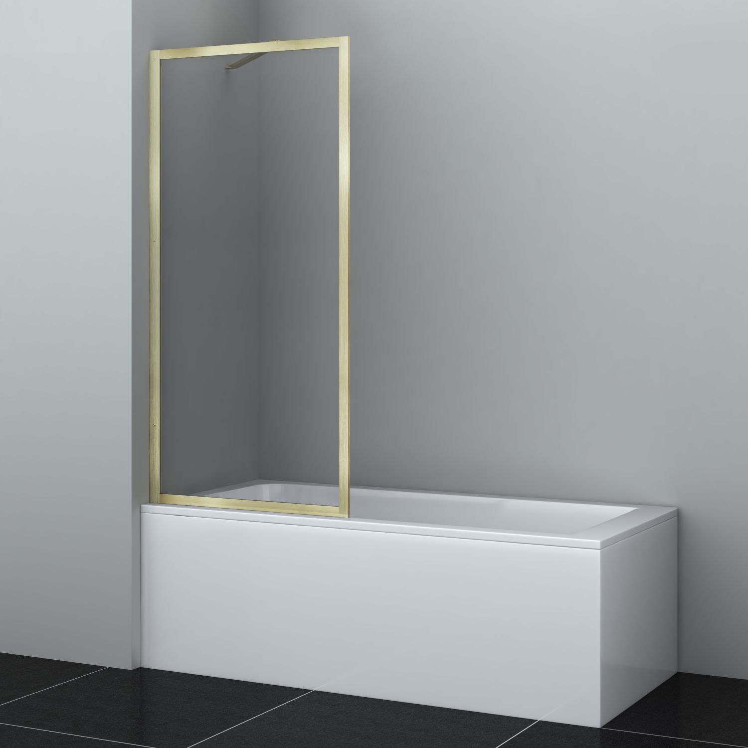 Abens 20W01-80 BG Fixed WasserSchutz Bath Screen