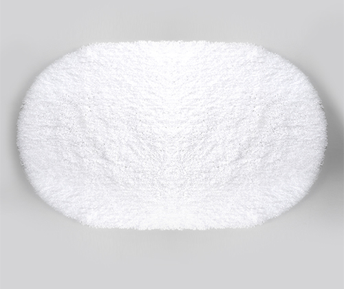 Dill BM-3940 Bright White Bath mat