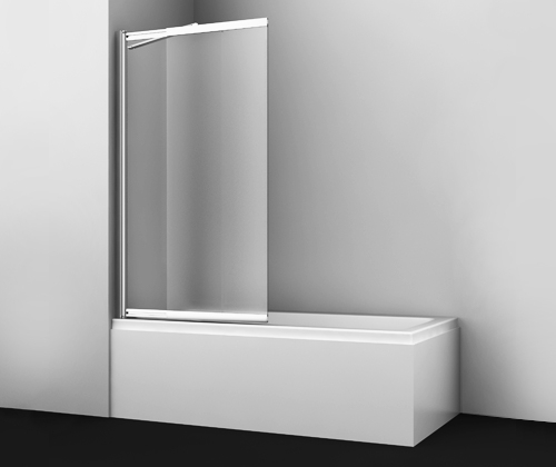 Main 41S02-100L Matt glass Fixed Bath Screen