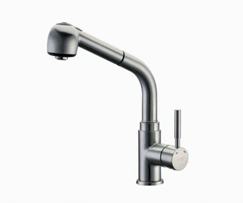 Wern 4266 Single-lever sink mixer with pull out spray