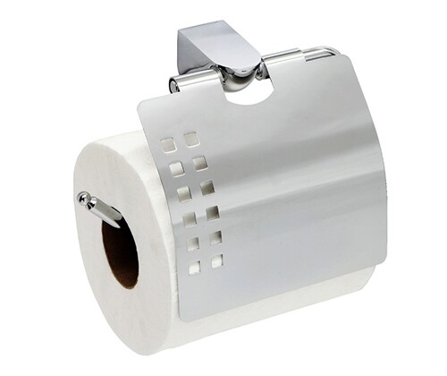К-8325 Toilet paper holder with lid