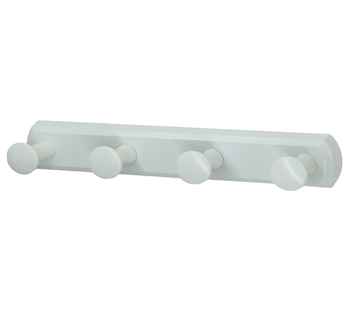 K-1074WHITE 4-piece robe hook