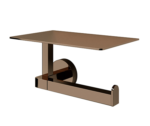 Asphe K-77725 Toilet Paper Holder with Phone Shelf