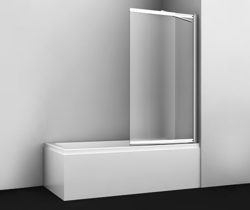 Main 41S02-100R Matt glass Fixed Bath Screen