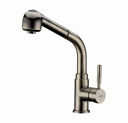 A8237 Single-lever sink mixer with pull out spray