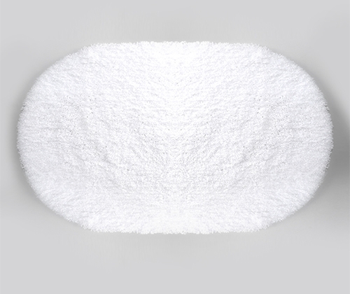 Dill BM-3940 Bright White Bath mat
