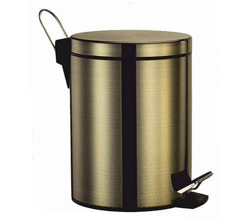K-633LIGHT BRONZE Waste bin 3L