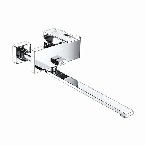 Alme 1502L Single-lever shower mixer with long spout