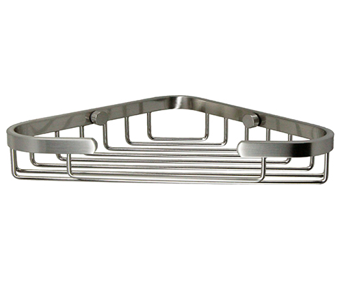 K-733NICKEL Corner metal shelf