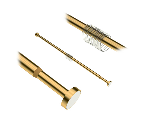 Aisch SC-551120 Bathroom Curtain Rod