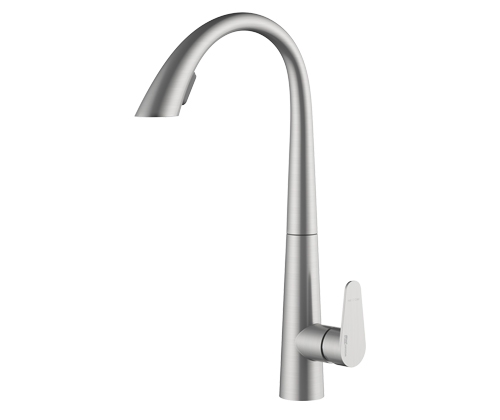 A8617 Single-lever sink mixer with pull out spray