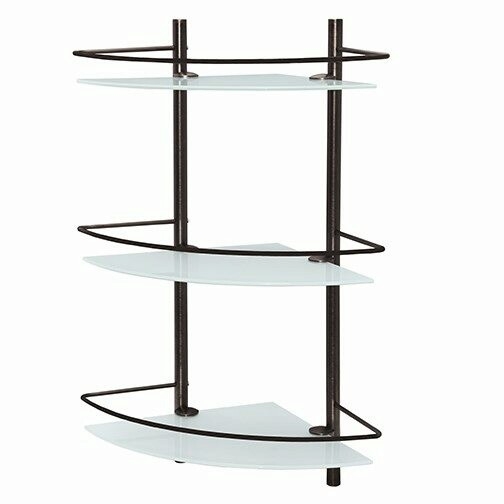 K-3633 Corner glass shelf