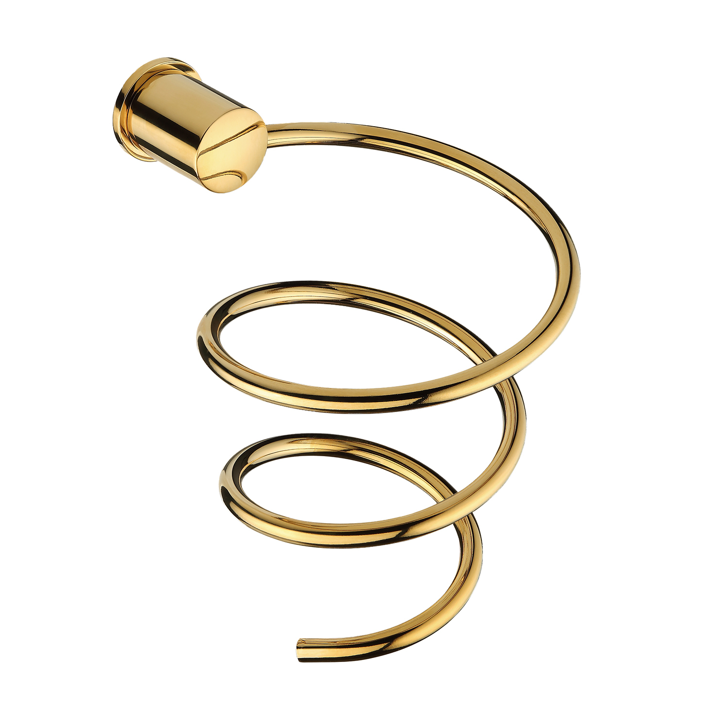 K-1080POLISHED GOLD Hair dryer holder