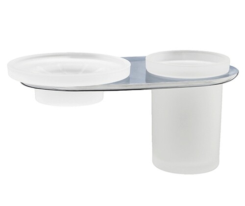 К-8326 Tumbler and soap dish holder