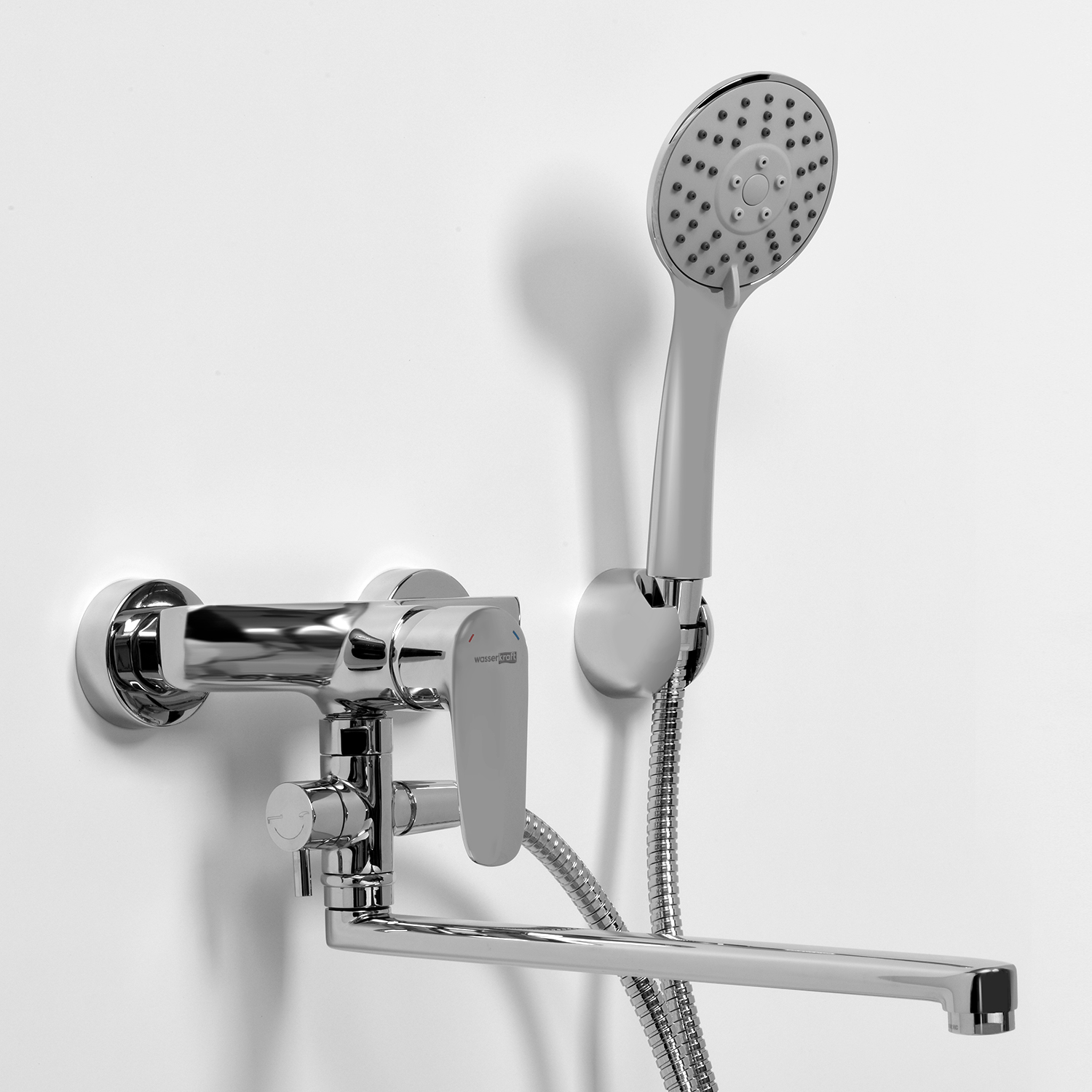 Vils 5602L Single-lever shower mixer with long spout